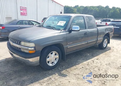 2002 Chevrolet Silverado 1500 Ls from USA, damaged, VIN 1GCEC19T82Z124189